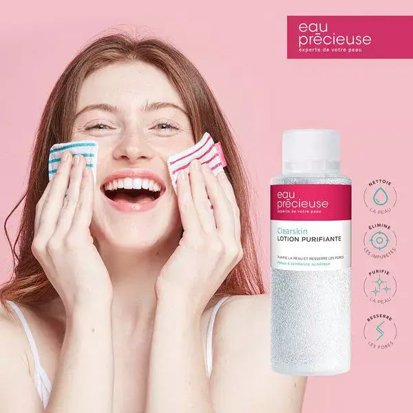 Eau Précieuse Loção Facial Purificante e de Limpeza 375ml