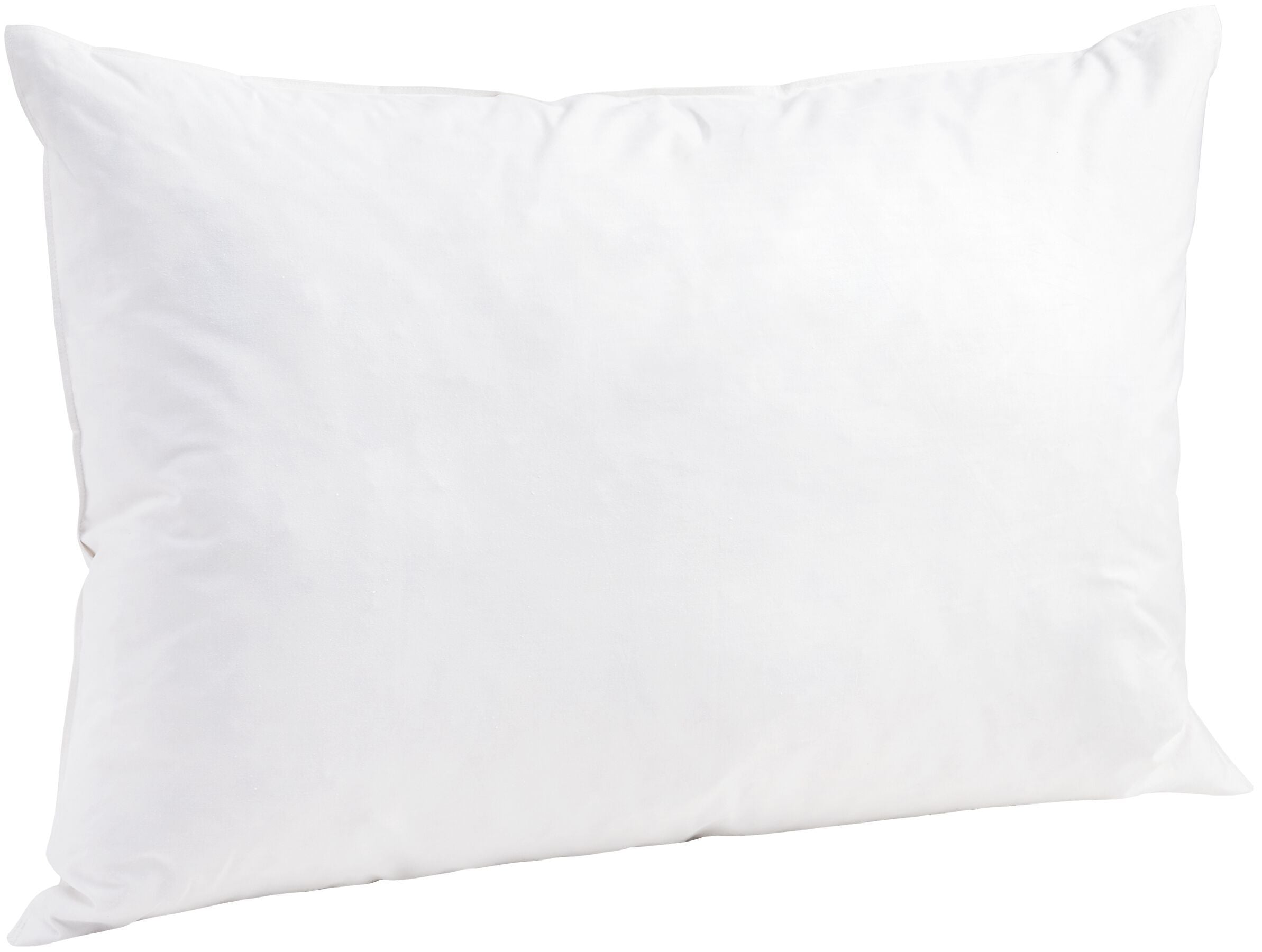 MEZZO medium Federn-Kopfkissen - Weiss / B: 100.0 cm x T: 65.0 cm