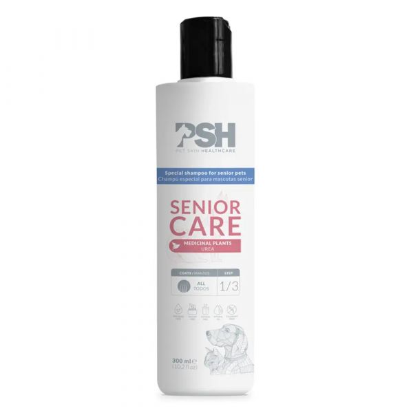 PSH Shampoo Senior Care para Cães e Gatos 300 ml