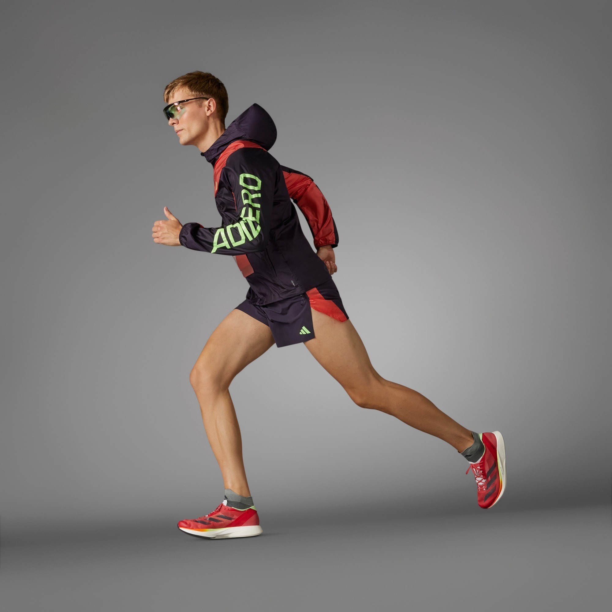Ekiden Running Shorts Herre Aurora Black