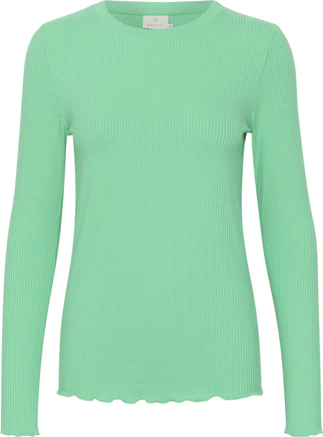 Kaffe KAdrew LS T-Shirt Gumdrop green