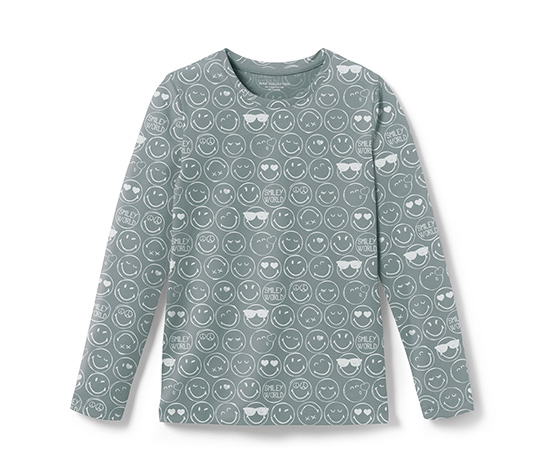 2 Kinder-Pyjamas »Smiley«