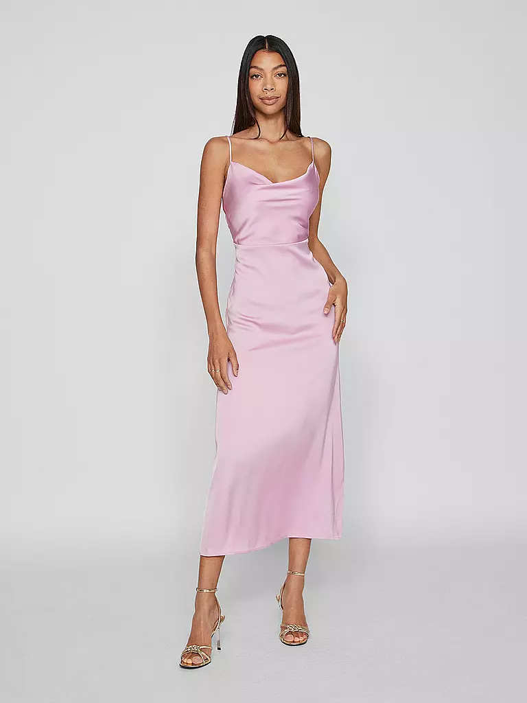 VILA Abendkleid VIRAVENNA  rosa
