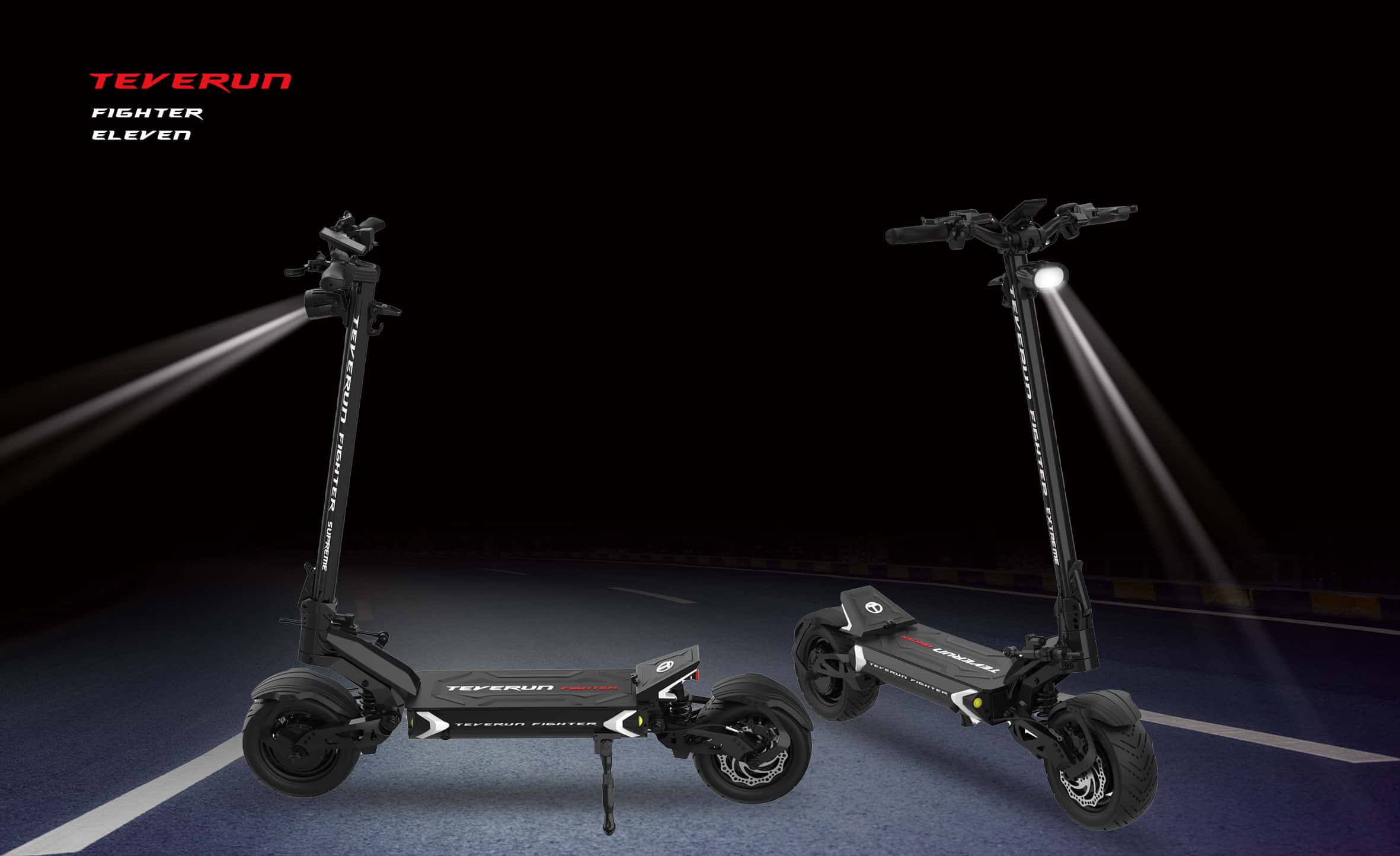 Trottinette électrique Teverun Fighter Supreme by Minimotors (72V 35AH LG)