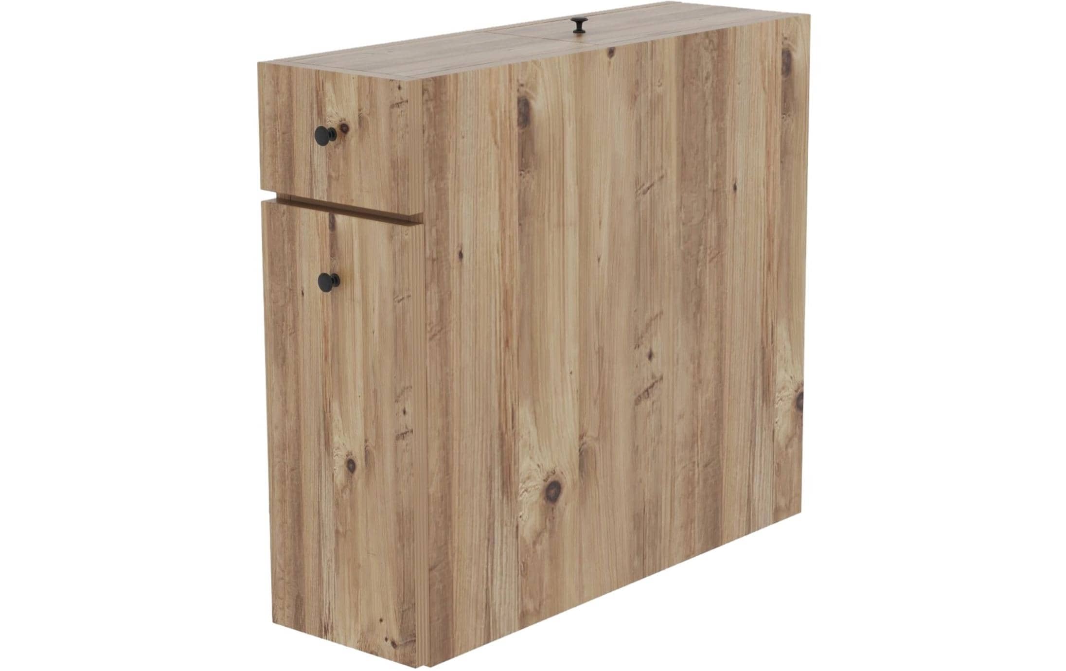 Badezimmerregal Calencia 19 x 55 x 60 cm, Nature<br>Badregal