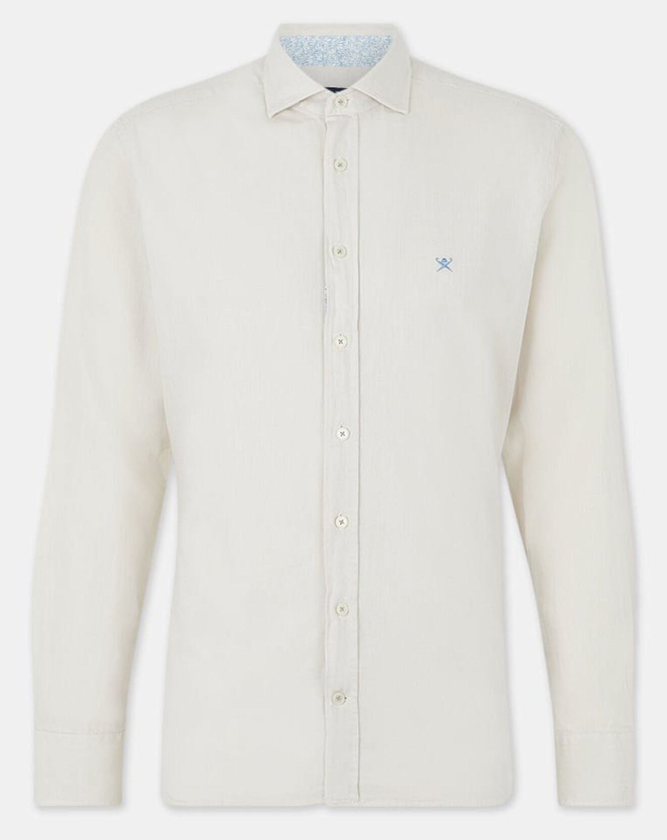 Hackett London Chemise Slim Fit Trim Twil Sport beige