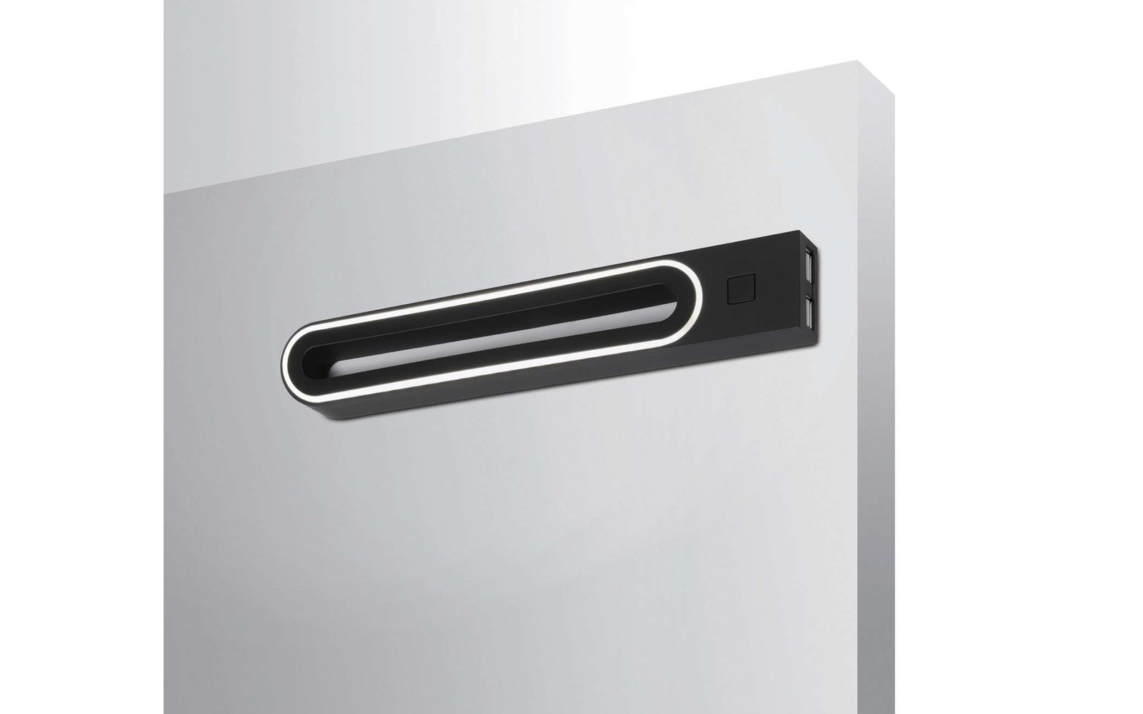 Fawo G/USB LED Wandleuchte 12 V / 3 W Silber