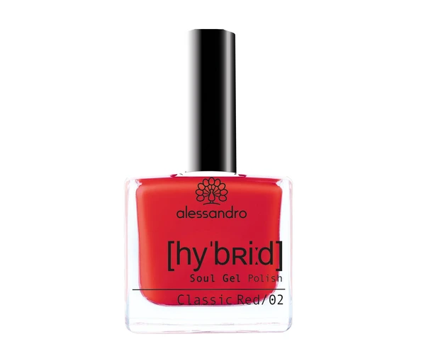 Alessandro HYBRID COLOUR NagellackClassic Red
