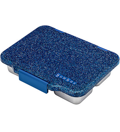 Yumbox Brotdose m. 4 Rum - Bento Steel - Twilight Glitter