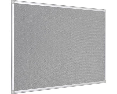 Viltbord grijs 90x60 cm