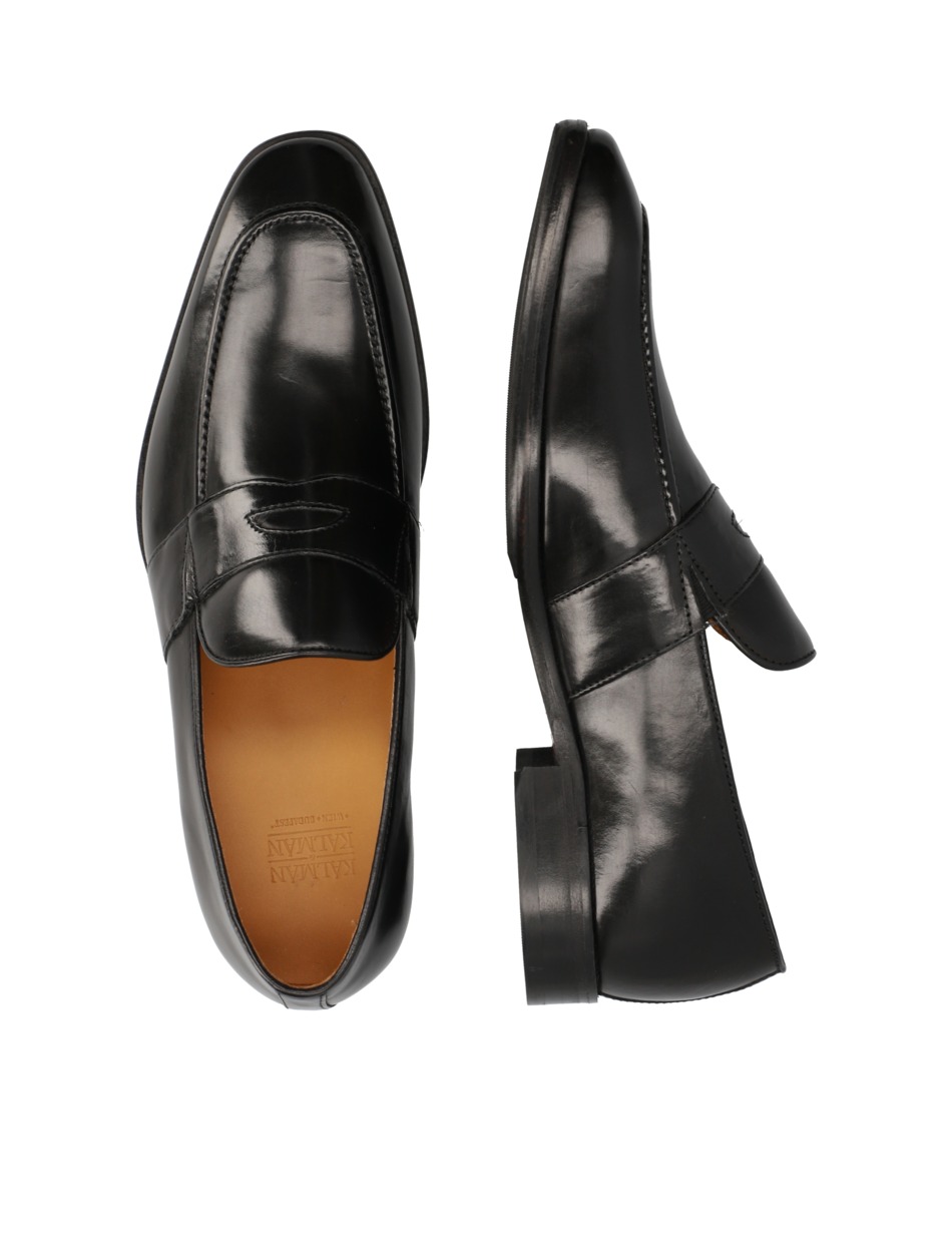 Glattleder Slipper klassisch