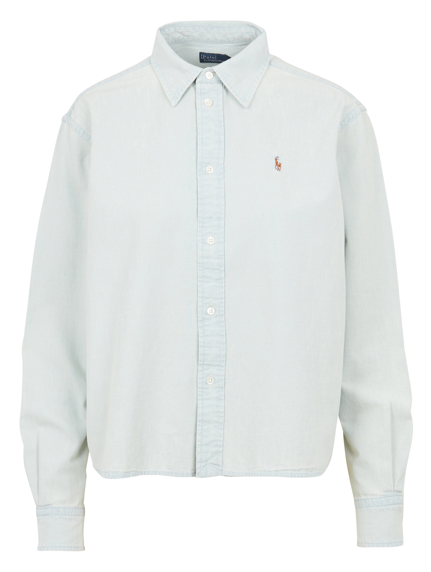 Chemise en jean en coton | Bleu