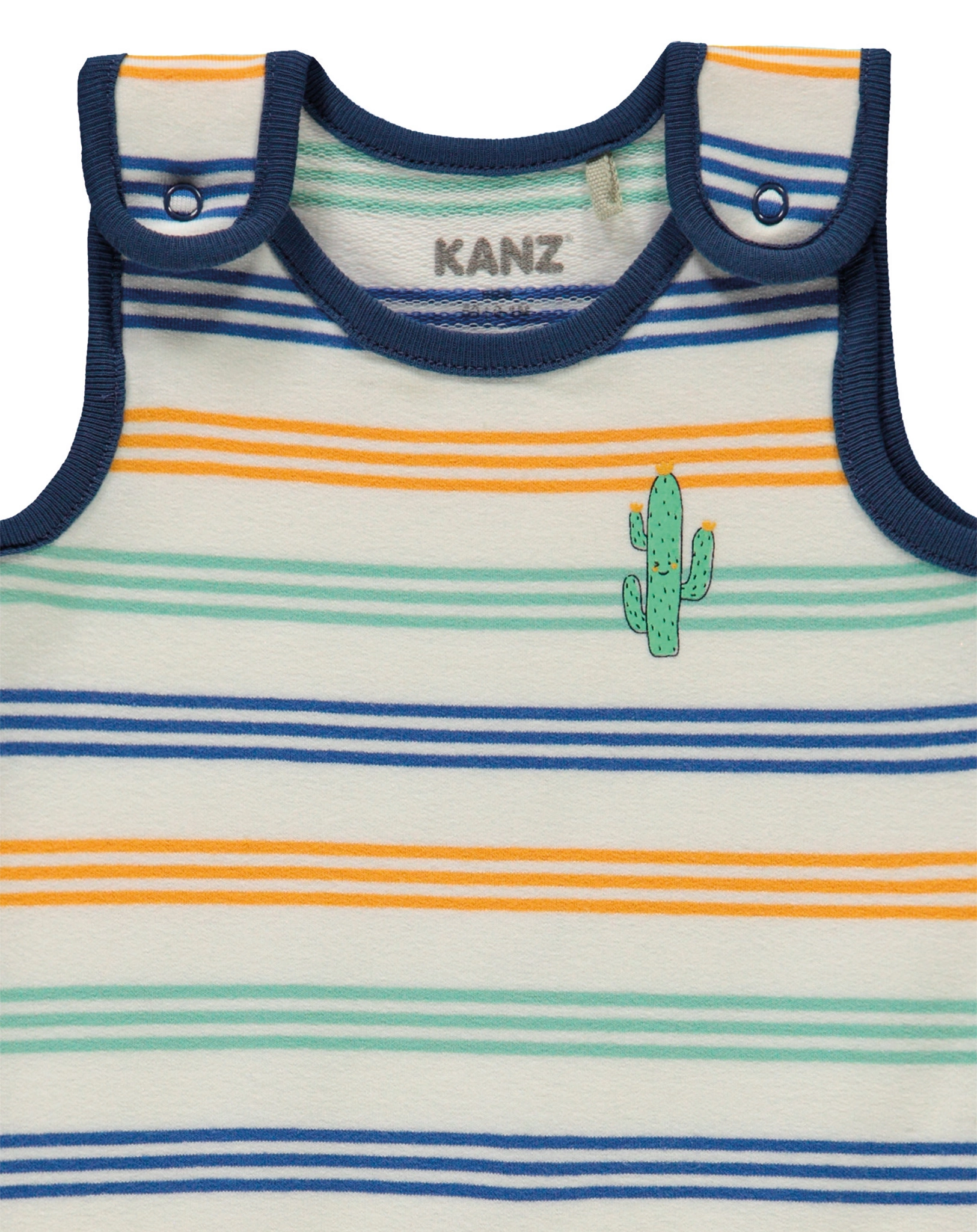 Strampler CACTUS mit Langarmshirt in bunt