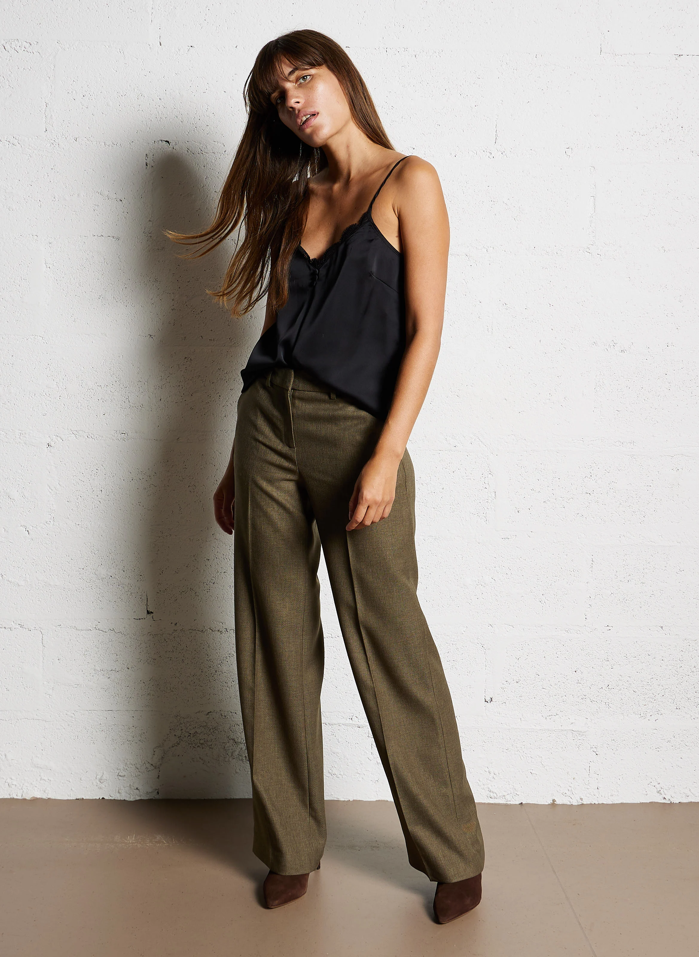 FERGUSON - Pantalon large| Vert