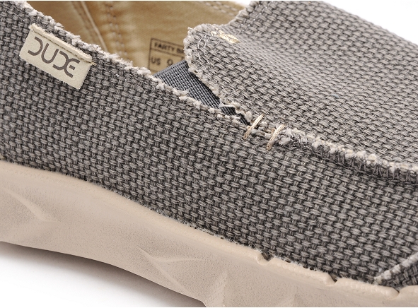 Dude basses homme farty natural noir