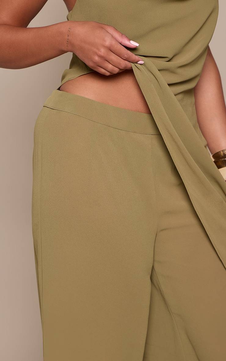 Vert Pantalon Large Shape