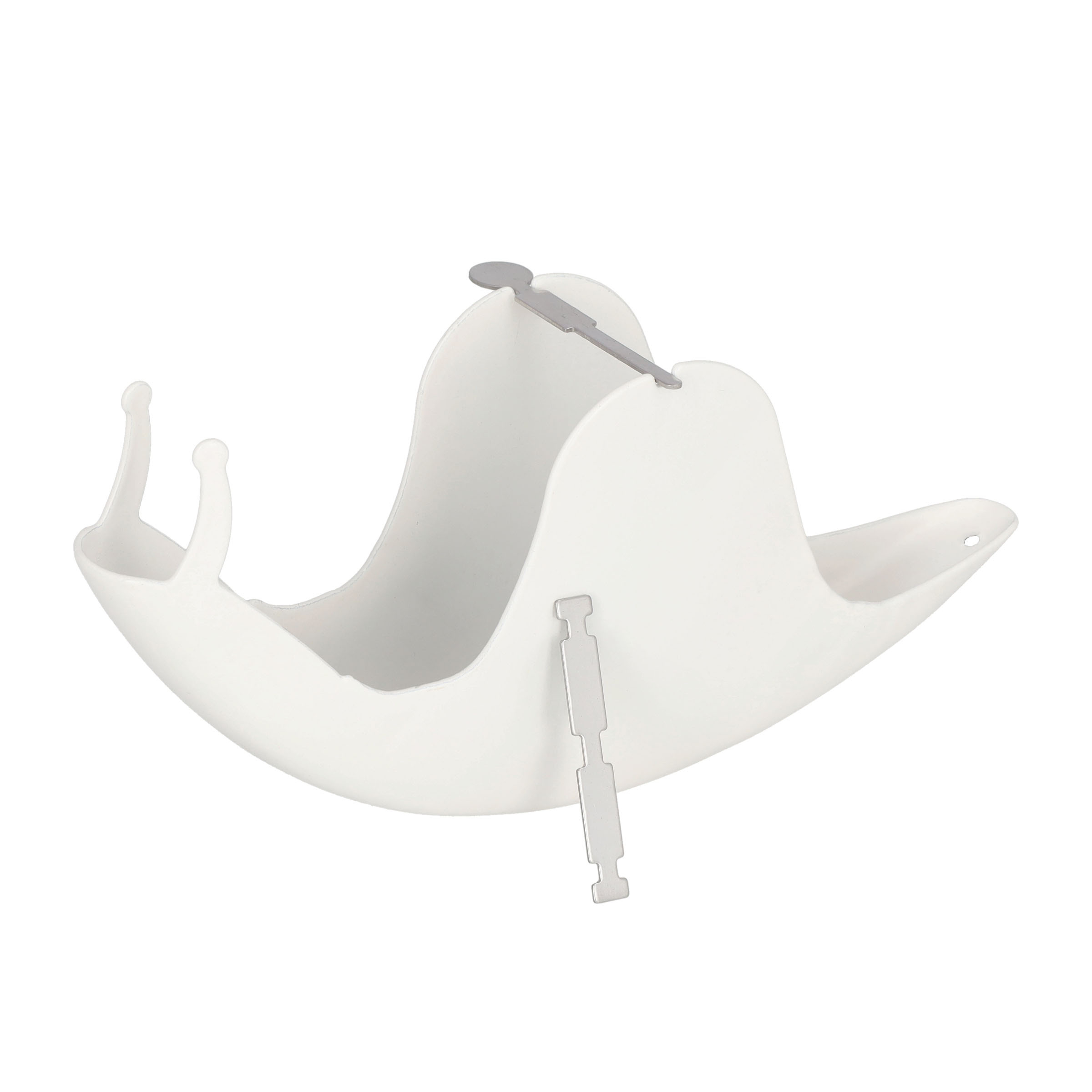 (175x75mm) Anti-Mücken Spiralen Halter Moskito Räucherstäbchen Insektenschutz im Schnecken Design - Weiss