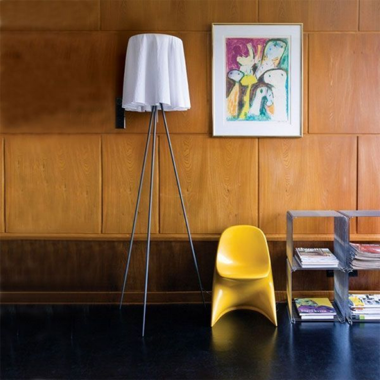Flos Rosy Angelis vloerlamp, onderstel grijs