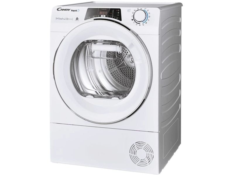 Candy Wäschetrockner ROE H9A3TCEX-S Links Wärmepumpentrockner