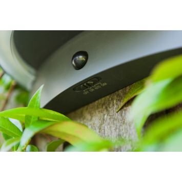 LUTEC wandlamp Vyzor Solar antraciet 7W met bewegingssensor