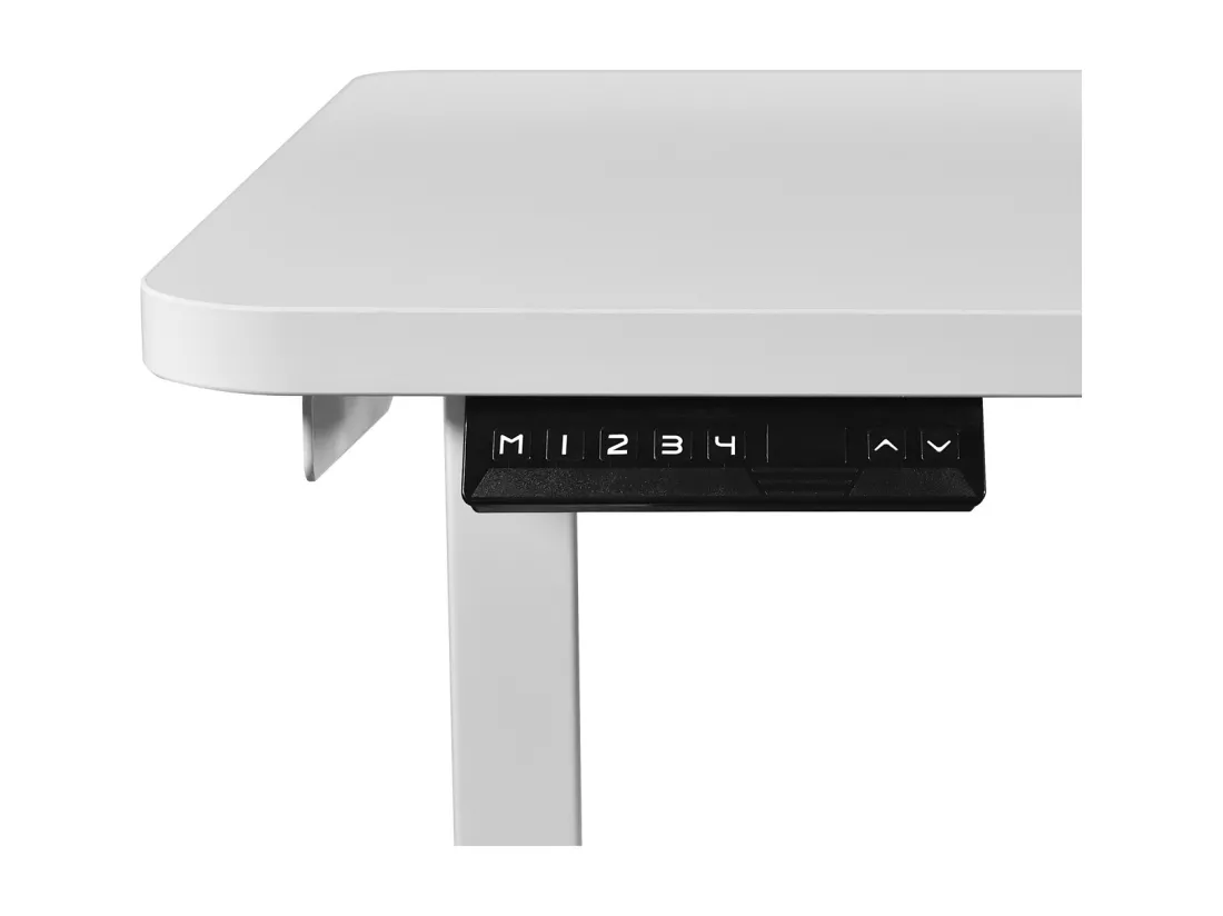 Frankystar - Stand Up Desk Bureau Électrique Avec Technologie À Double Moteur, Étagère Stable Avec Réglage Numérique