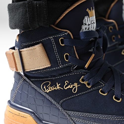 Baskets 33 Hi X Where Brooklyn At 1BM02090 Navy Gold