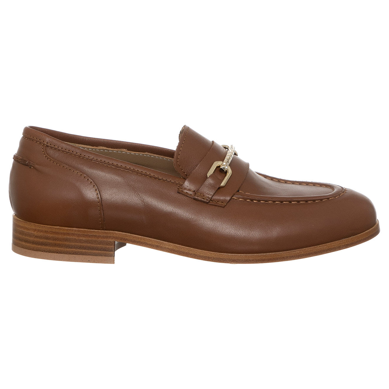 Loretta Pettinari Mocassins en Cuir Olivia marron