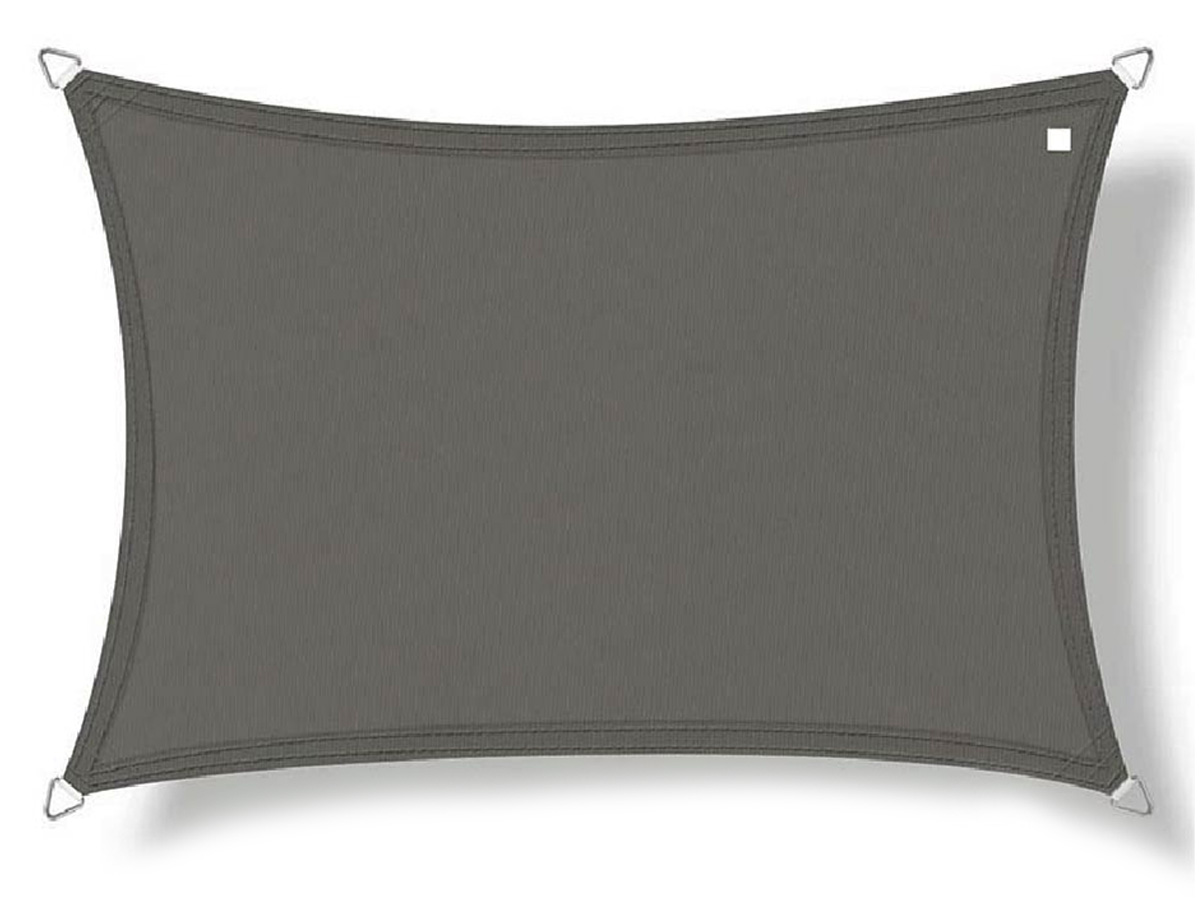 Buitenkado 2.5x3 antraciet waterdicht schaduwdoek rechthoek