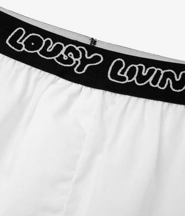Lousy Livin Boxerbriefs Boxershorts (black white) 2er Pack