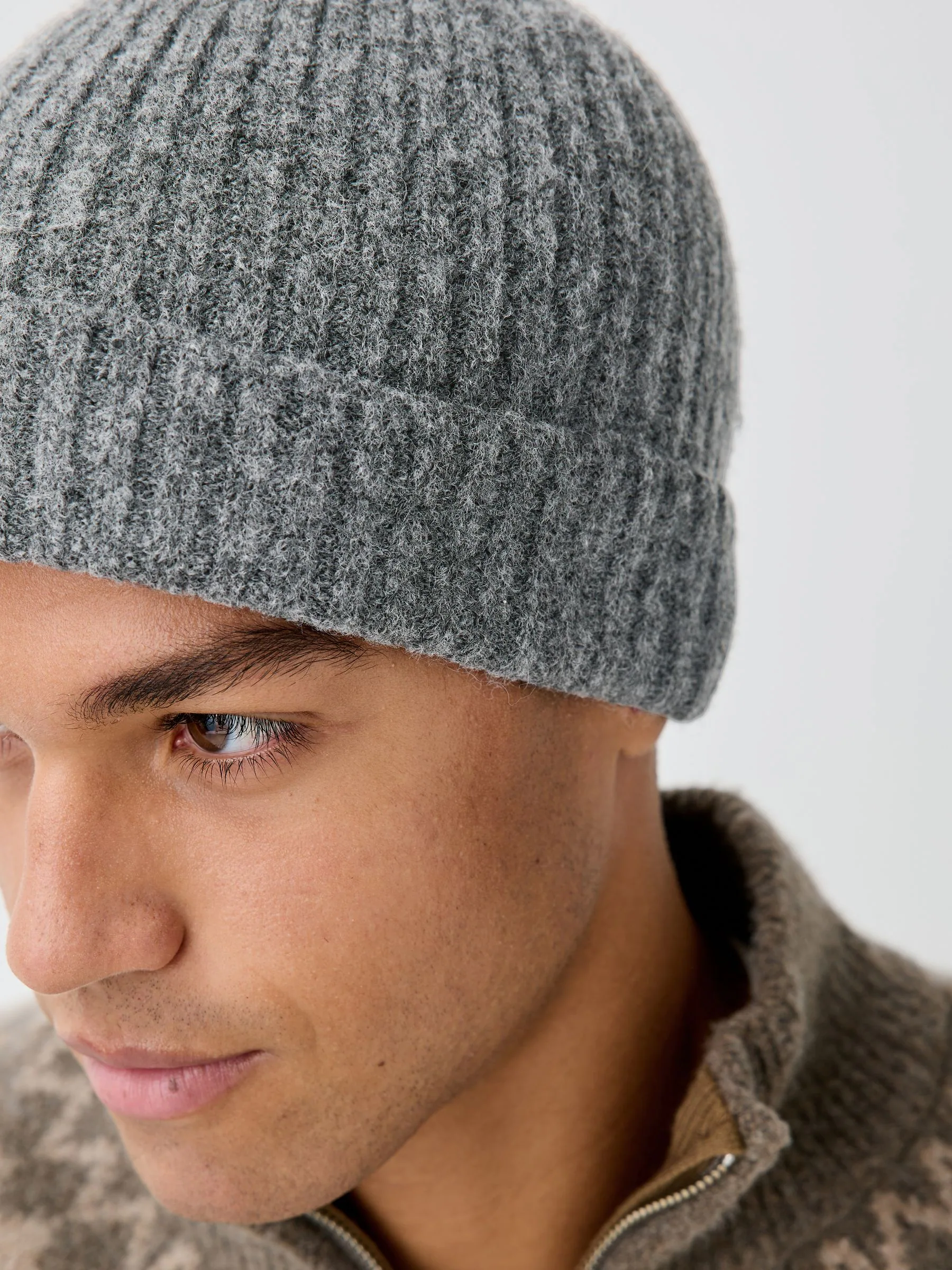 Antraciet - Beanie-muts