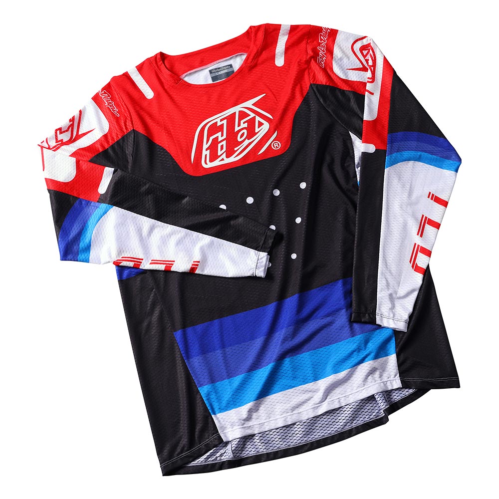 Troy Lee Designs - Maillot GP Pro Air Apex Noir / Rouge / Bleu / Blanc