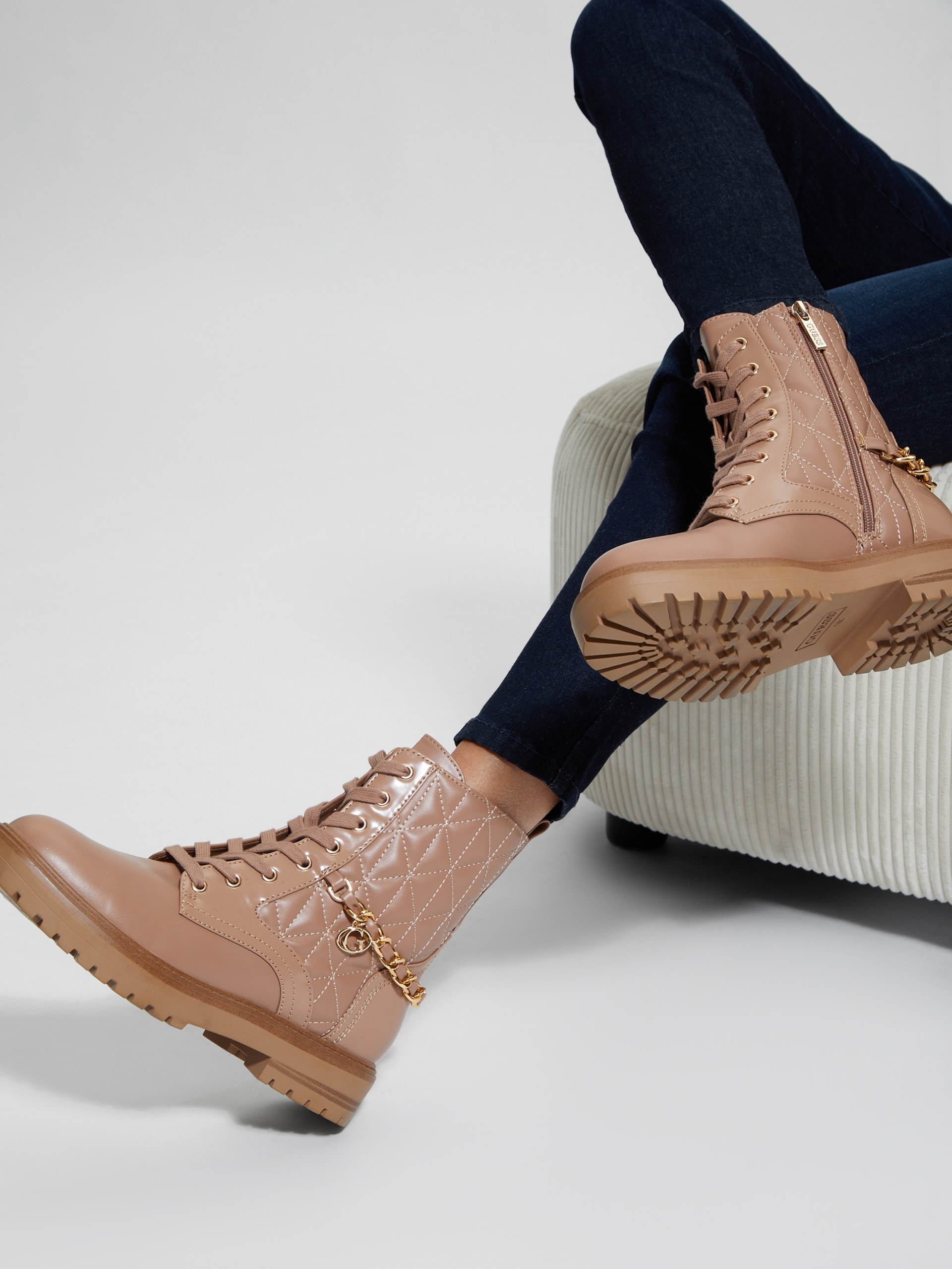 Botas Jellard Quilted Chain Moto