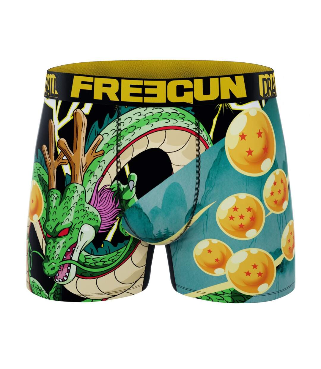 Boxer Homme Dragon Ball, Caleçon Homme Sangoku, Shenron et Bulma (Lot de 6)
