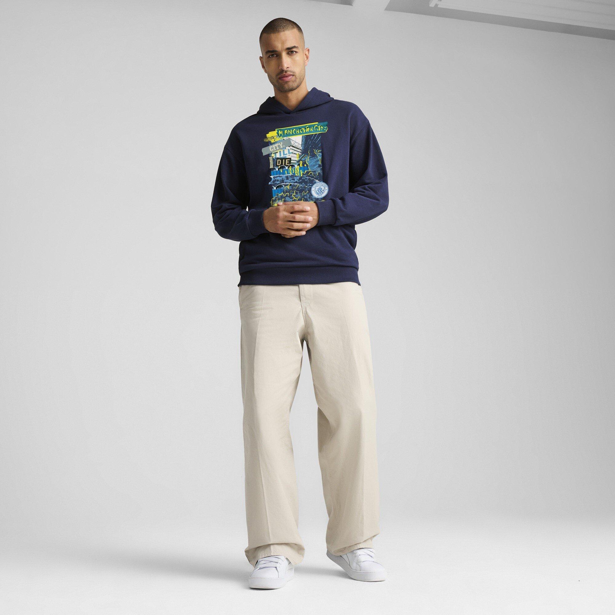 Puma Manchester City FtblNRGY Hoodie Adults