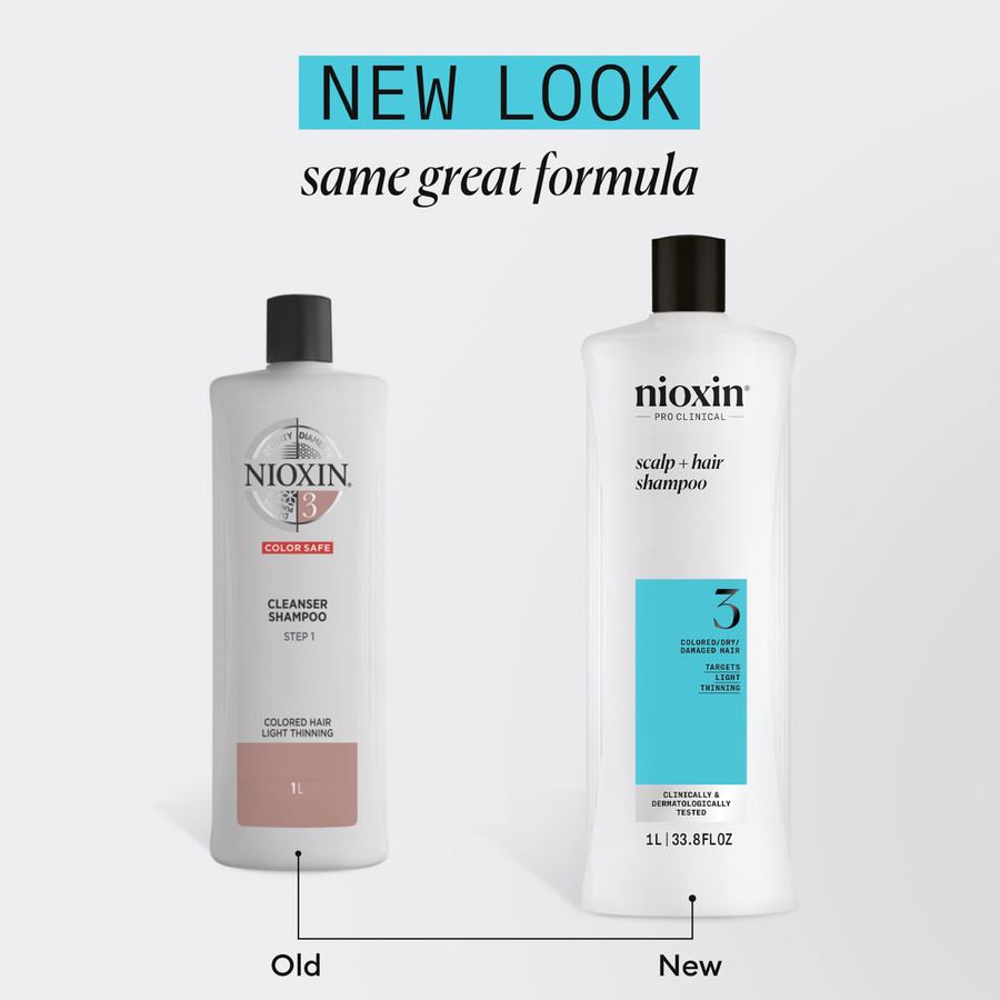 Nioxin System 3 Shampoo 1000ml