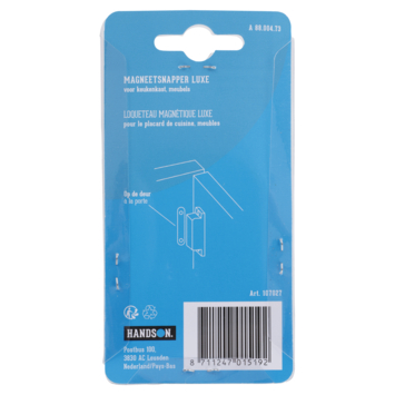 HANDSON Magneetsluiting 6kg luxe wit 2 stuks