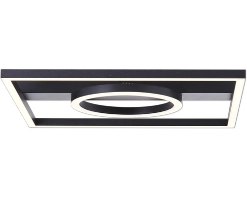 LED plafondlamp 24 W 2700 lm 3000 KB 40 cm Maureen zwart