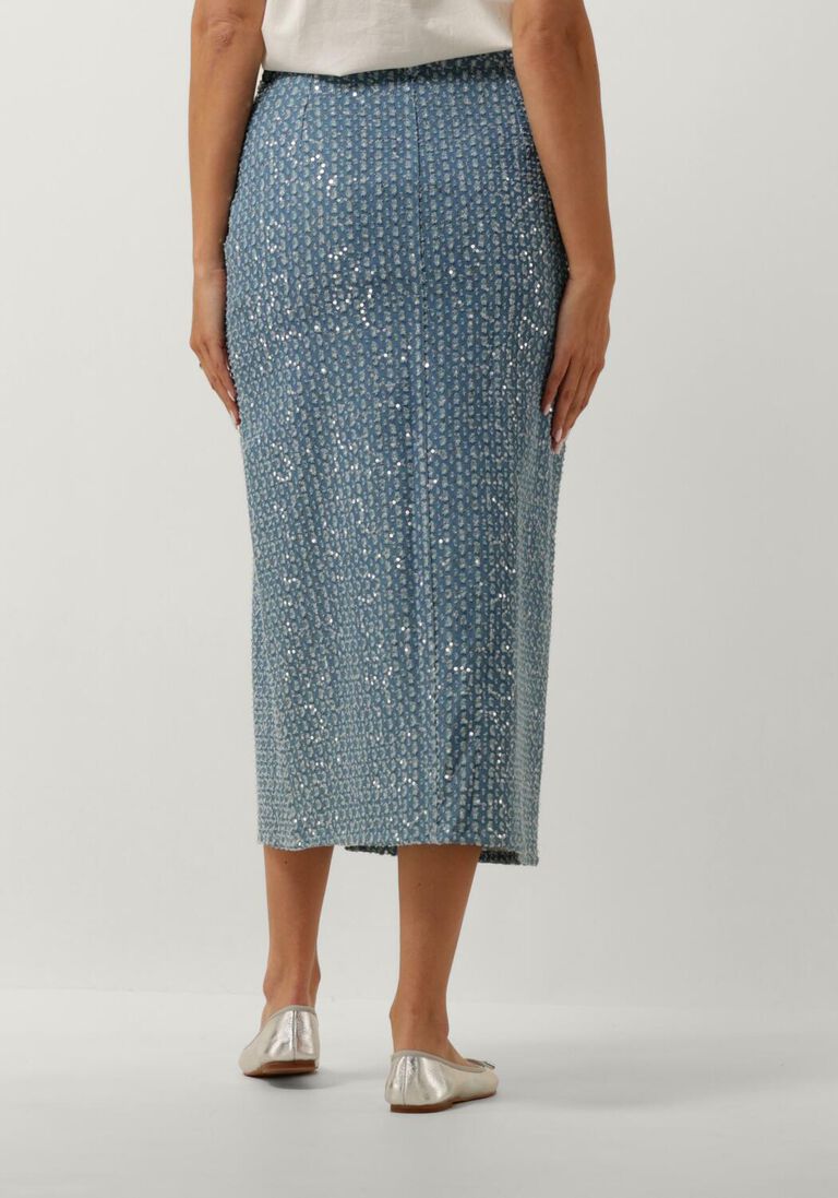 Y.A.S. lichtblauwe y.a.s. midirok yasleodis hw midi skirt - show