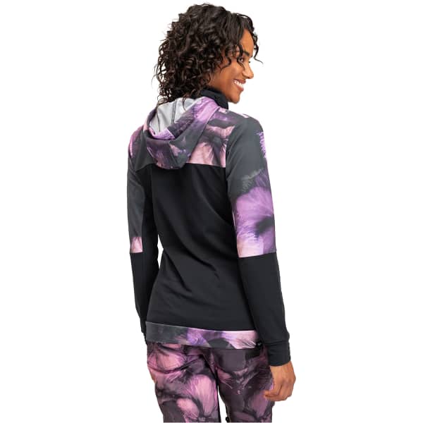 Sweatshirt ROXY WINTER VALLEY OTLR TRUE BLACK PANSY PANSY