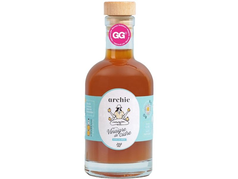 Archie Bio-Apfelessig mit der Mutter 0.2 l Roher und ungefilterter Essig aus Äpfeln
