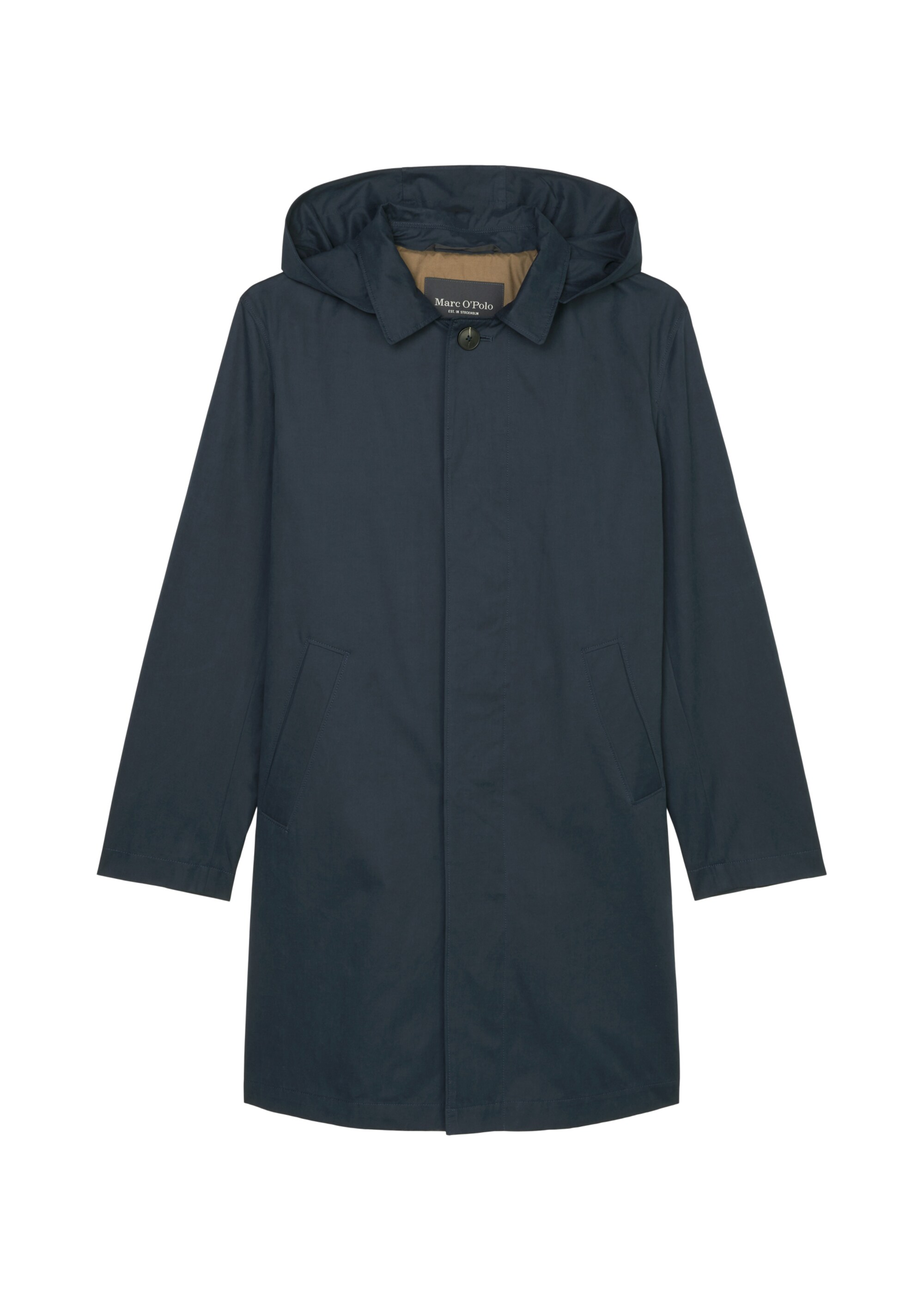 Kurzmantel regular aus recyceltem Material