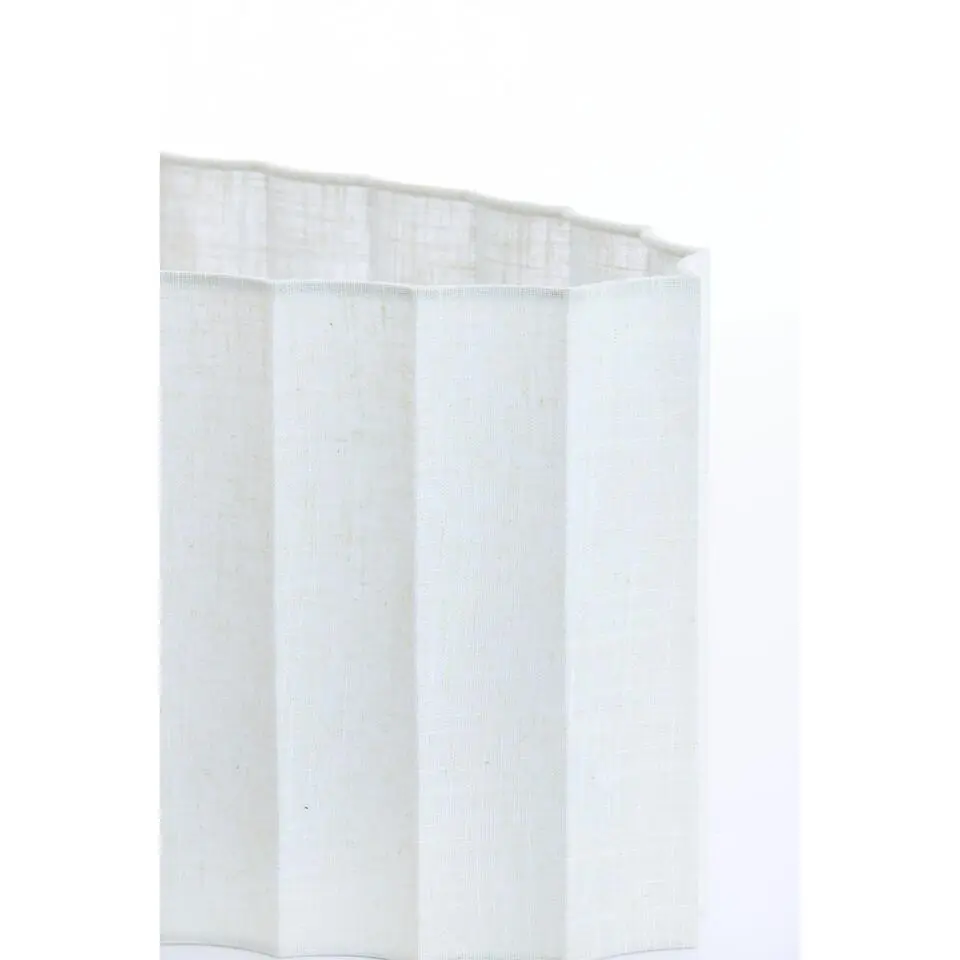 Lampenkap ovaal Disli - Wit - 45x21x22cm