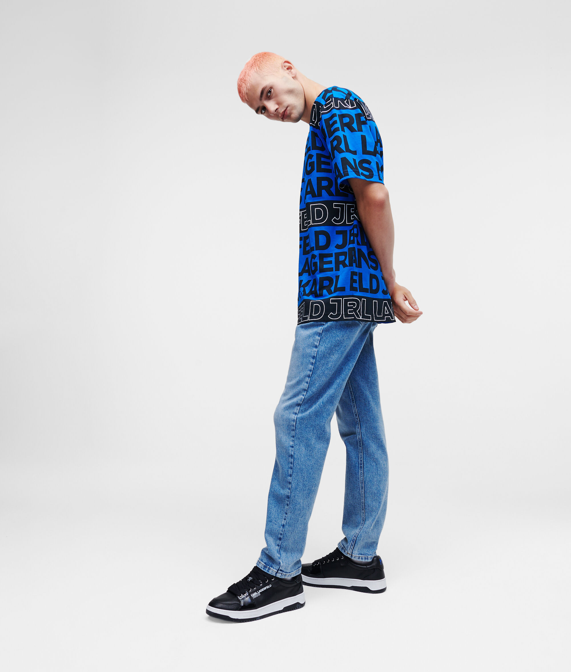 T-SHIRT LOGO KLJ FAÇON ALL-OVER
