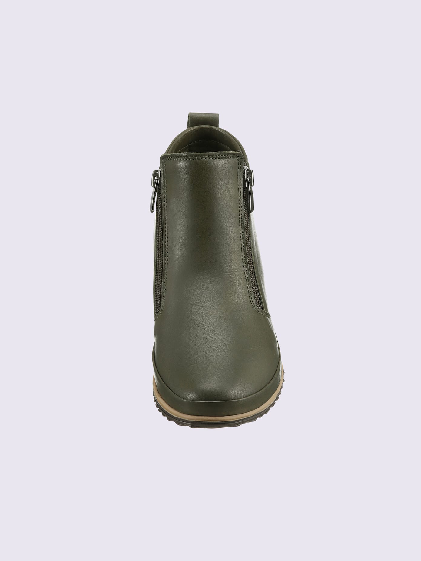 Bottine courte cuir nappa de vache