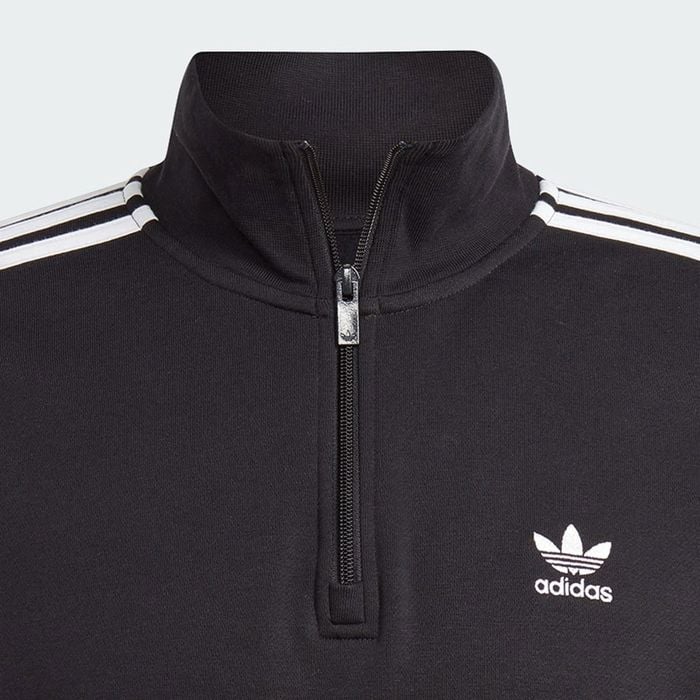 Adidas 3-Stripes Half Zip Crew Sweater Heren