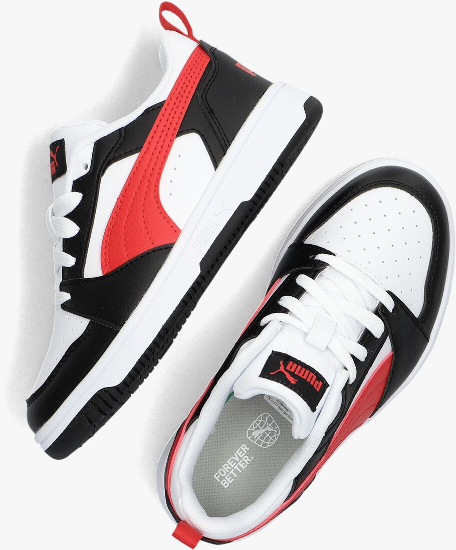 PUMA zwarte puma lage sneakers rebound v6