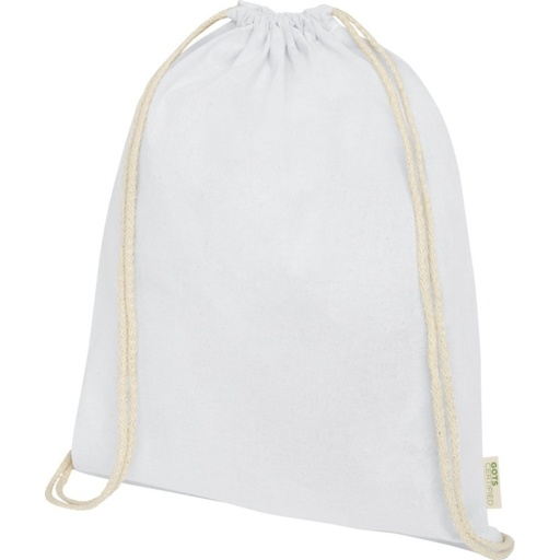Mochila Bullet Orissa de algodão orgânico com cordão