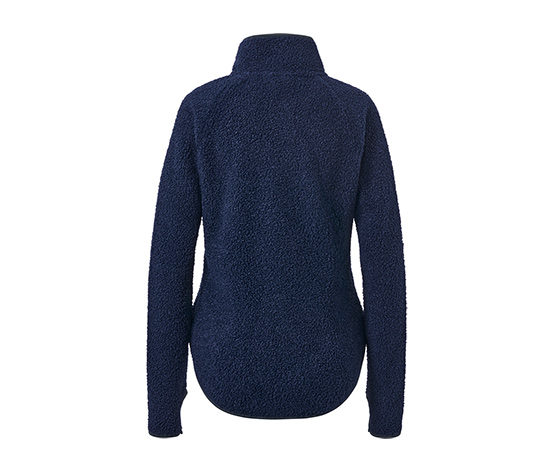 Teddy-Jacke, blau