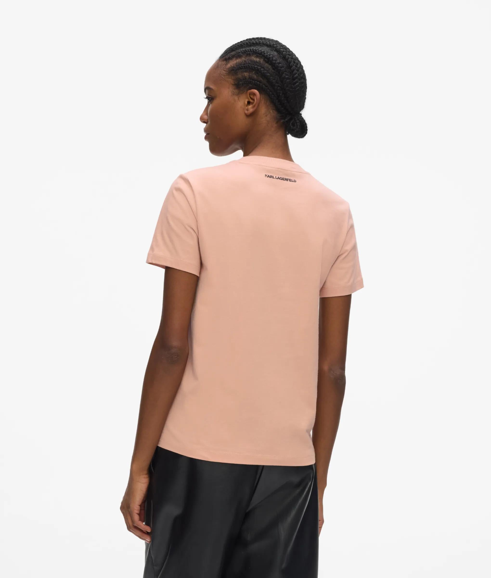 Rue St-Guillaume T-shirt met reguliere pasvorm