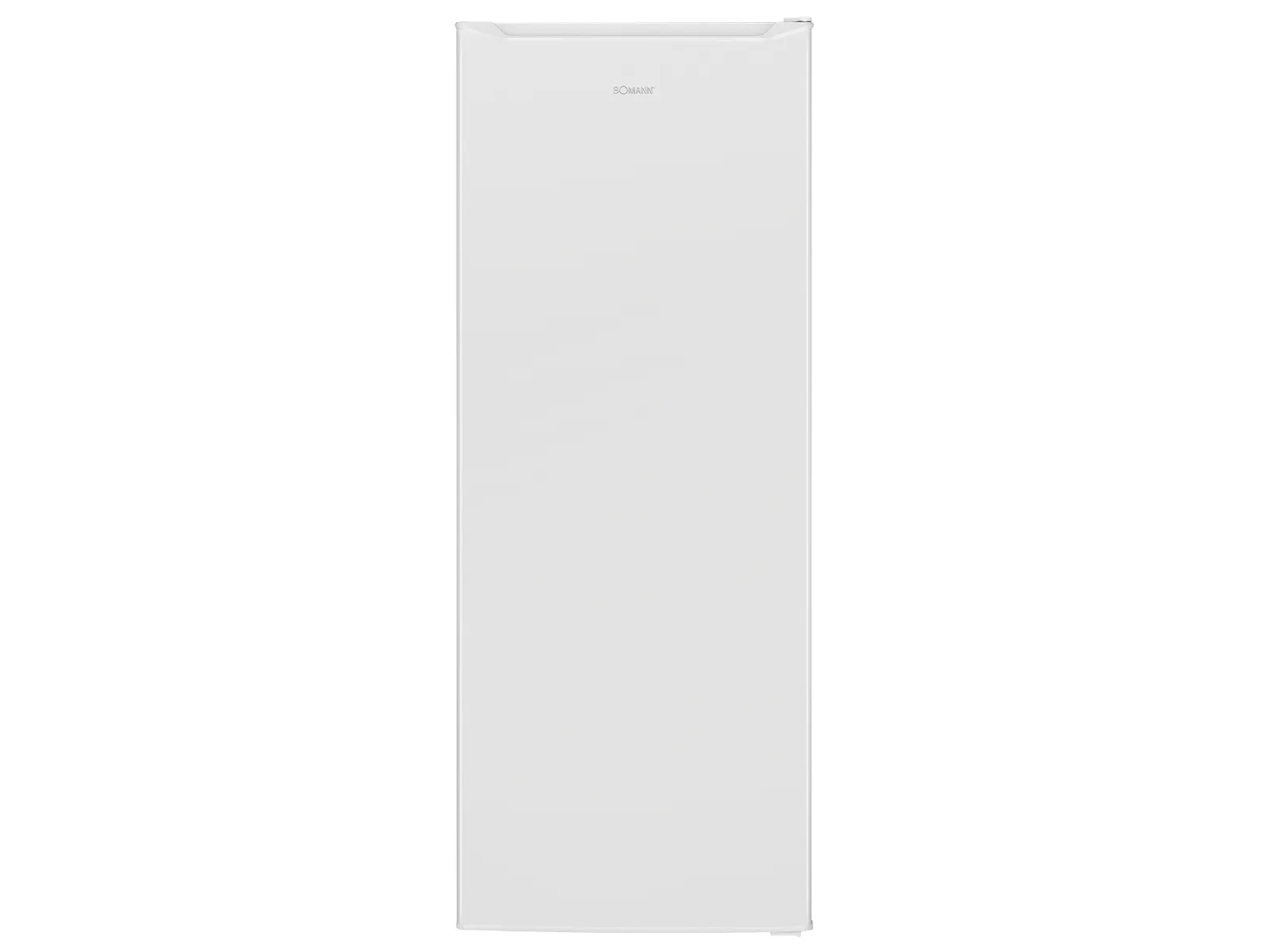 Bomann GS 7340 - Fryser - stående - bredde: 54.4 cm - dybde: 57.1 cm - højde: 142.6 cm - 168 liter - Klasse E - hvid